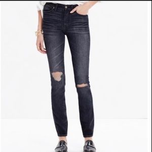 Madewell High Riser Skinny Jeans In Kincaid Wash
